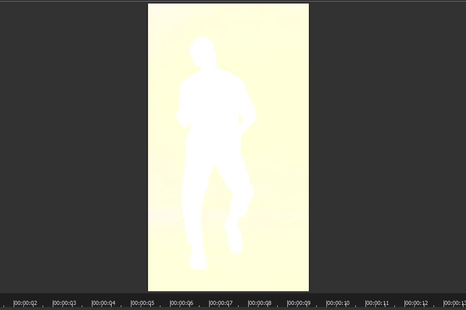Shotcut filter hue/lightness/saturation applied screenshot