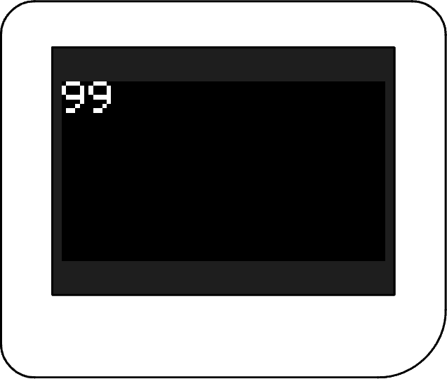 Thumby blockly 99 screen