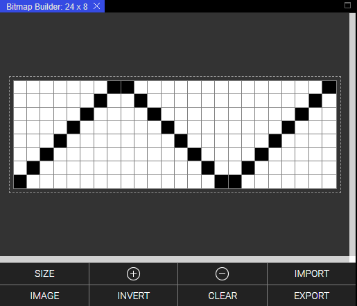 Thumby blockly animated sprite bitmap