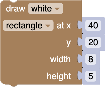 Editor blockly draw rectangle block