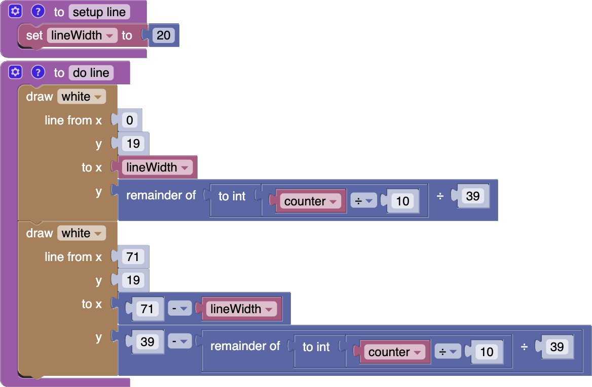 Editor blockly geo blits line blocks