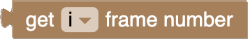 [get frame number]