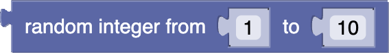 random integer (from to)