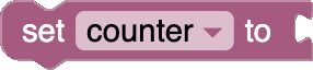 [set counter]
