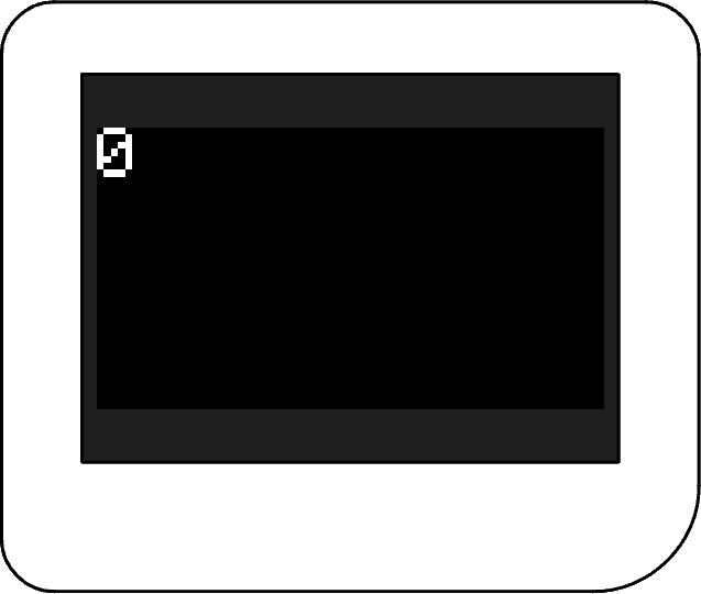 Thumby blockly zero screen