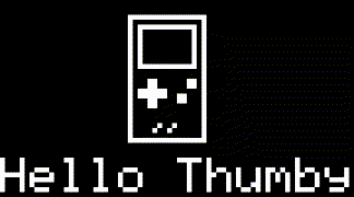 Thumby hello thumby wiggle gif