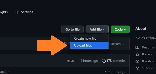 Submit Game - add files